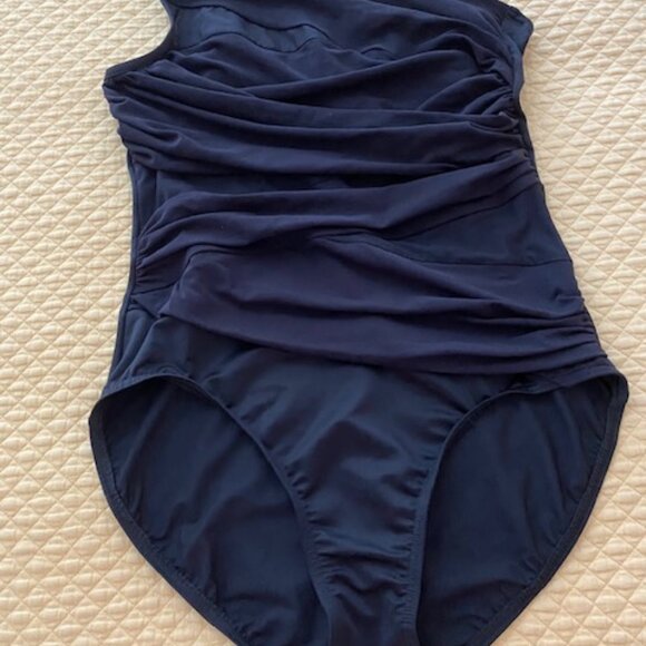 Miraclesuit off shoulder swimsuit - Picture 1 of 3